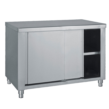 Masa de lucru tip dulap cu usi glisante 2400x700mm