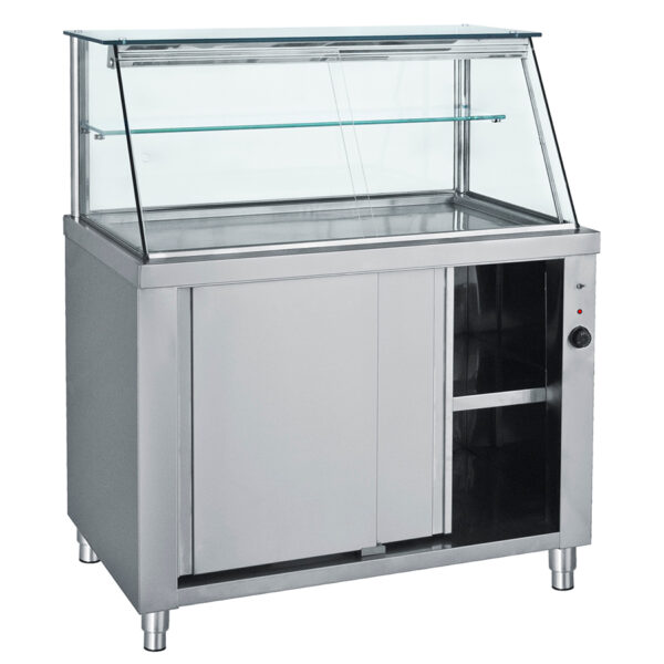 Vitrina calda, 1400x700mm
