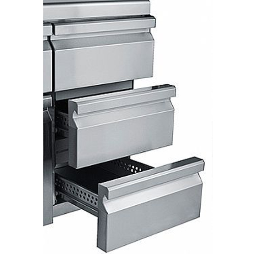 Sertare triple pentru mese frigorifice, 430x505mm