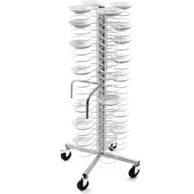 Carucior pentru 96 farfurii, Ø 18/23cm