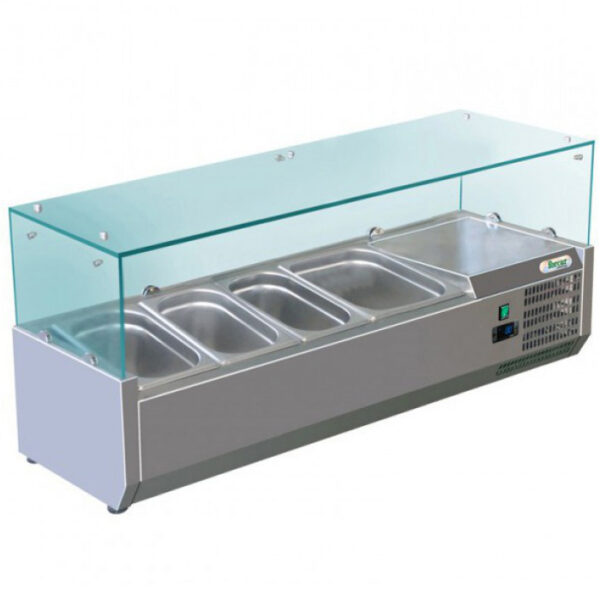 Vitrina frigorifica de banc, 3xGN1/3 si 1xGN1/2