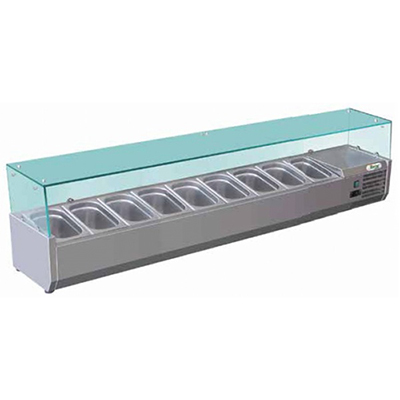 Vitrina frigorifica de banc, 9xGN1/4