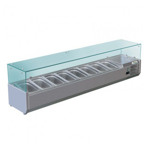 Vitrina frigorifica de banc, 8xGN1/3