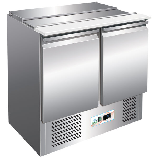 Saladeta cu 2 usi, 900x700x850mm