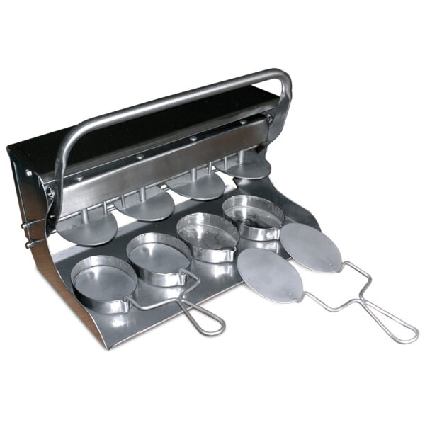 Presa hamburger, 4 forme 65mm